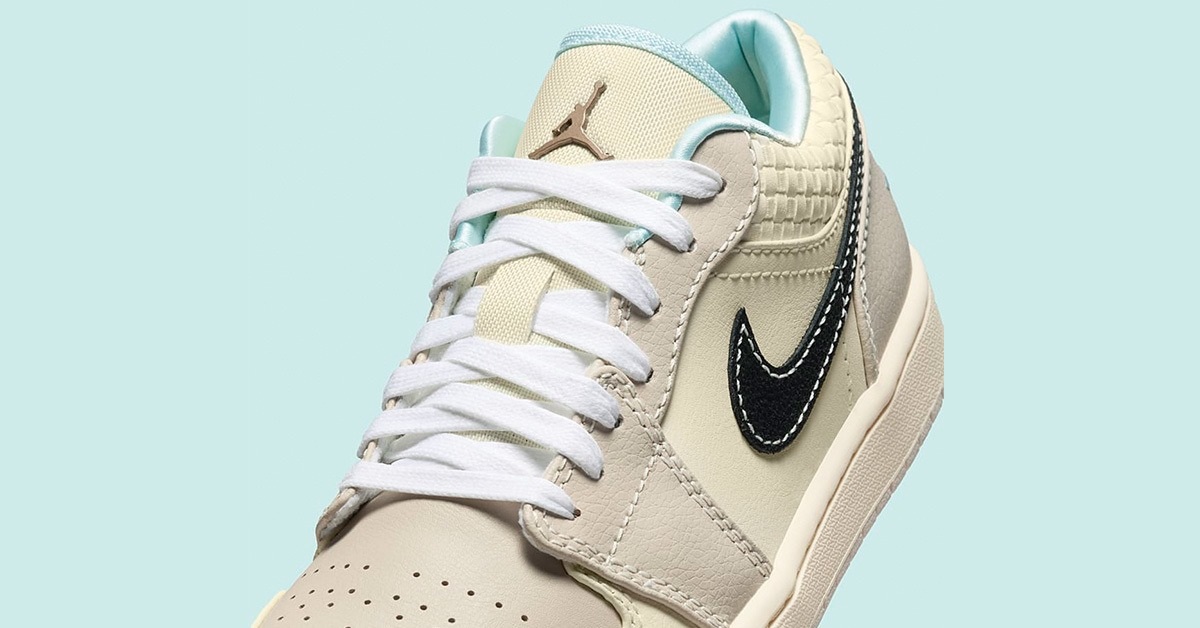 Air Jordan 1 Low "Sanddrift" Brings Elegant Versatility this Autumn