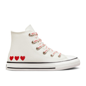 Converse Chuck Taylor All Star High GS 'Embroidered Hearts' | A02655F