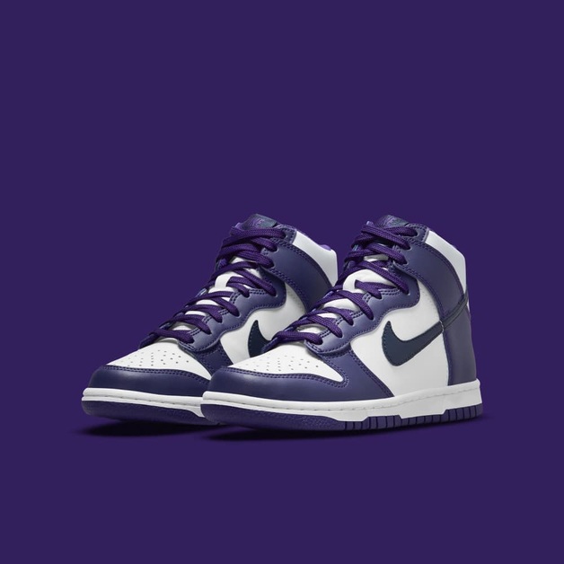 This Is What the New Nike Dunk High Court Purple Looks Like