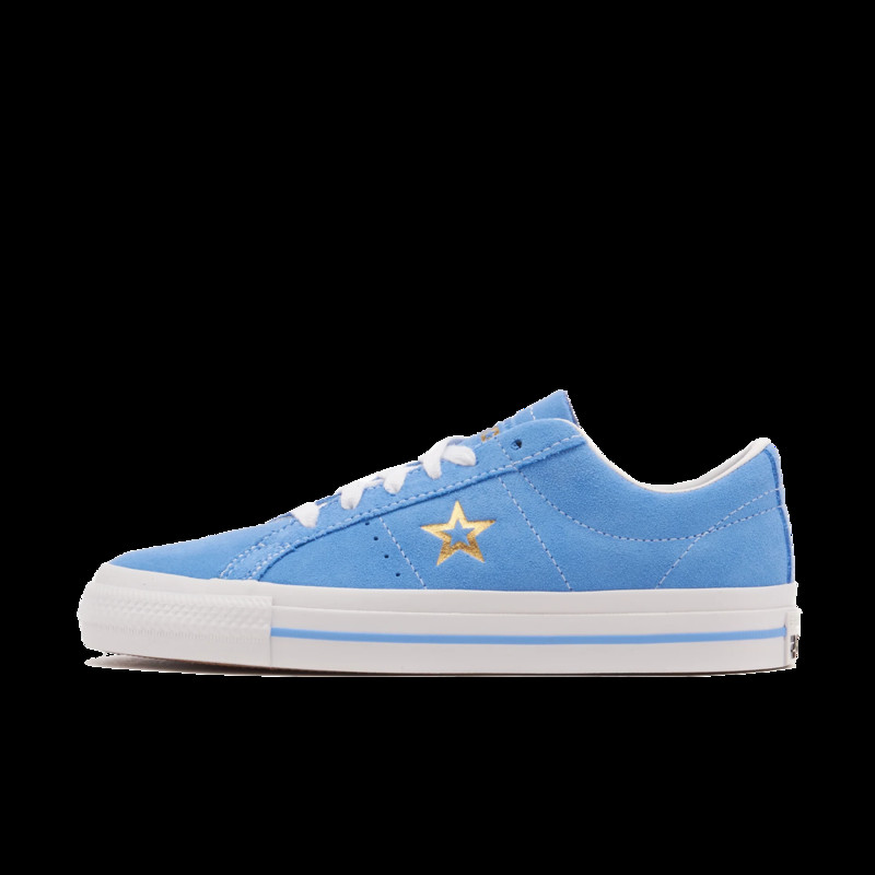 Light blue converse hot sale one star