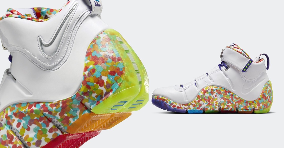 The Nike LeBron 4 "Fruity Pebbles" Returns