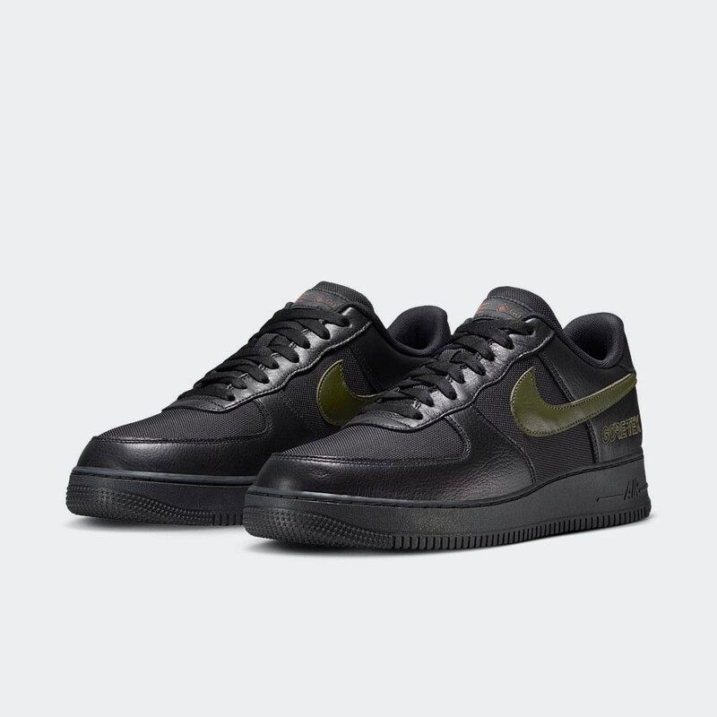 Nike Air Force 1 Low GTX Black Cargo Khaki HV3959 010 Grailify