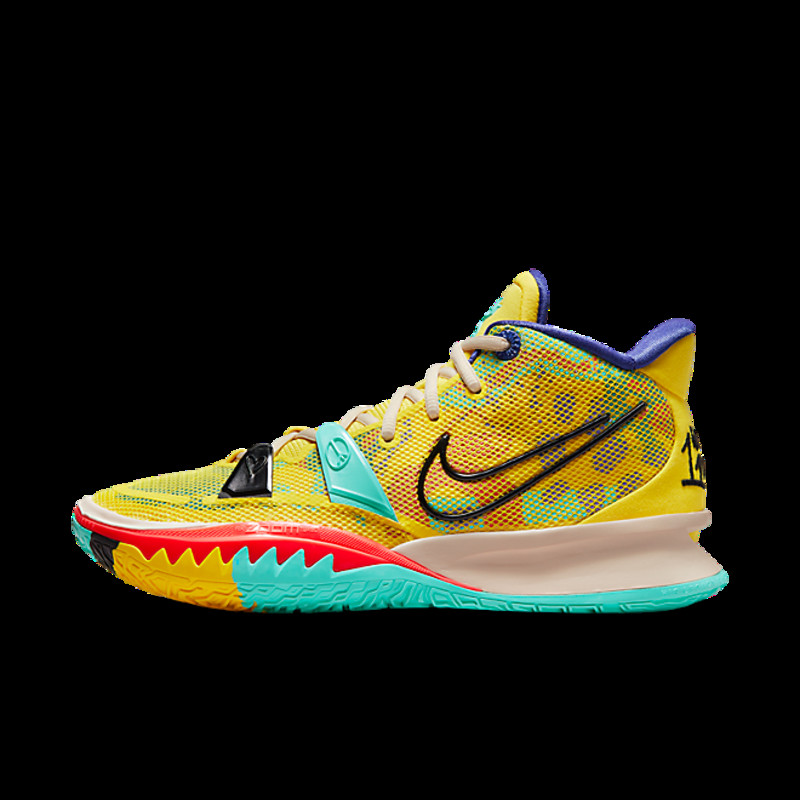 Nike Kyrie 7 1 World 1 People Yellow | CQ9326-700/CQ9327-700