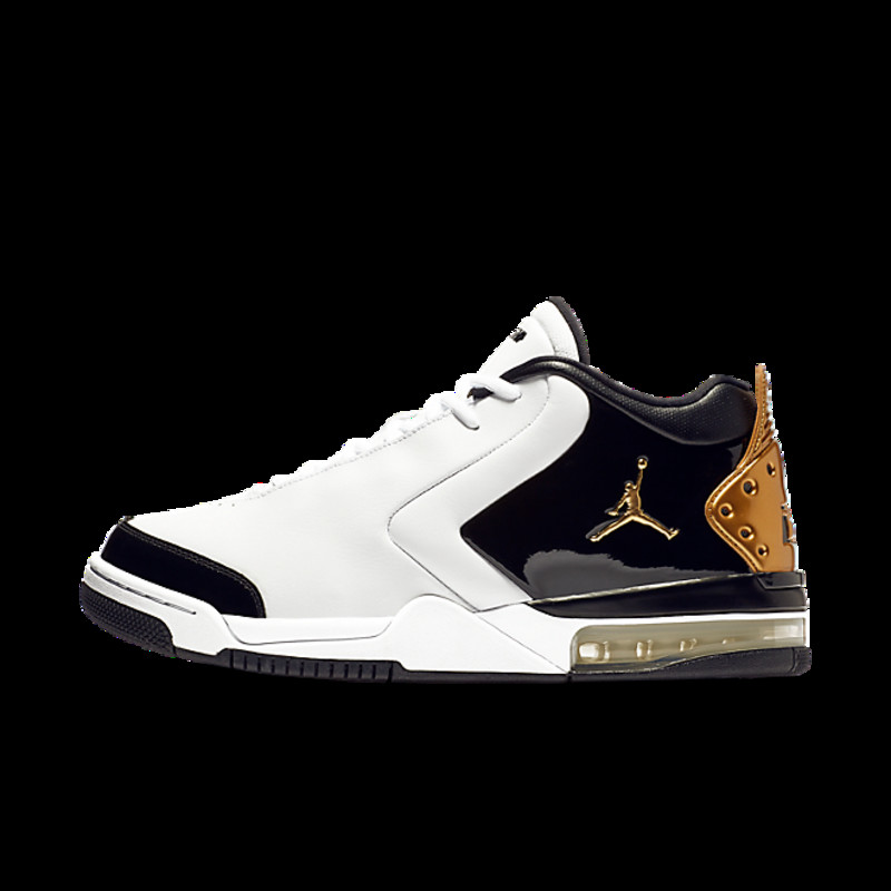 Jordan big fund black cheap and gold