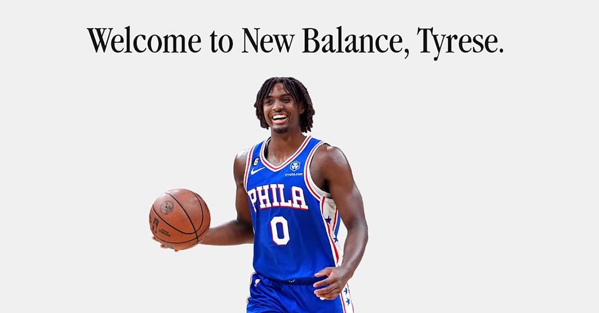 Tyrese Maxey ist der Neuzugang für die New Balance Athleten