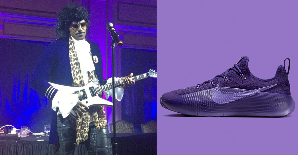 Purple Rain on the court: LeBron and Nike pay homage to Prince with new TR1 release