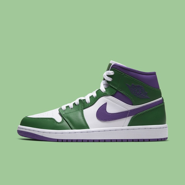 This Air Jordan 1 Mid Has Hulk Vibes