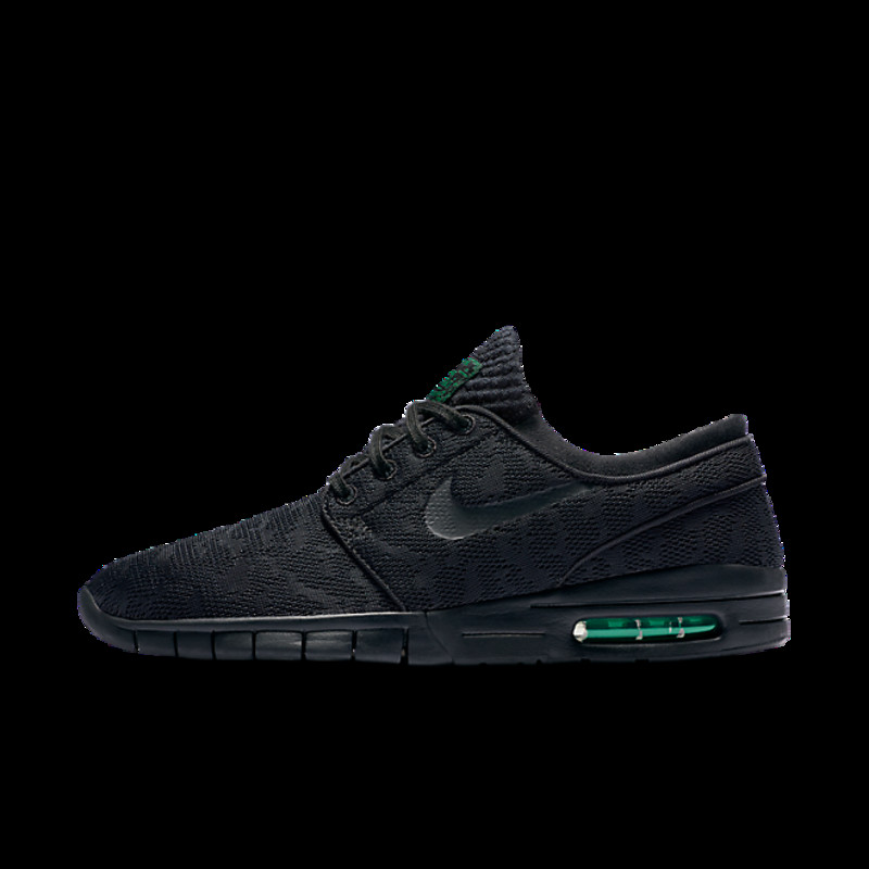 Janoski max cheap black green