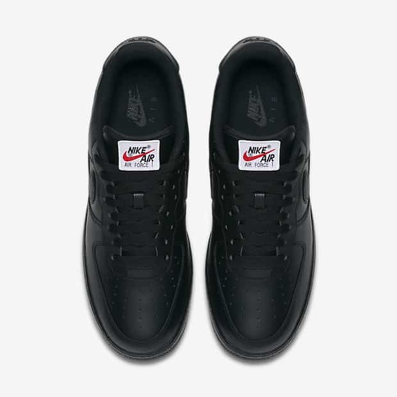 Nike Air Force 1 Swoosh Pack Triple Black | AH8462-002