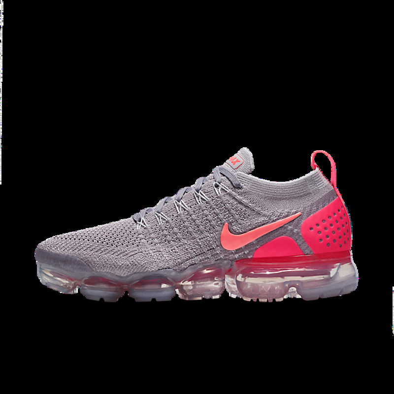 Nike air vapormax flyknit shop 2 atmosphere grey/crimson pulse/total crimson