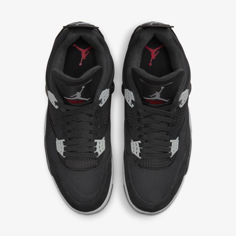 Air Jordan 4 Black Canvas | DH7138-006