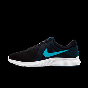 Nike Revolution 4 'Light Current Blue' Off Noir/Light Current Blue | 908988-021