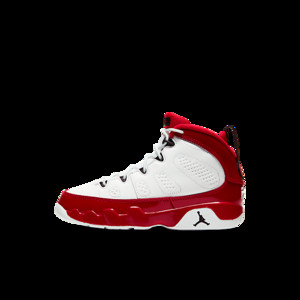 Jordan 9 Retro White Gym Red (PS) | 401811-160