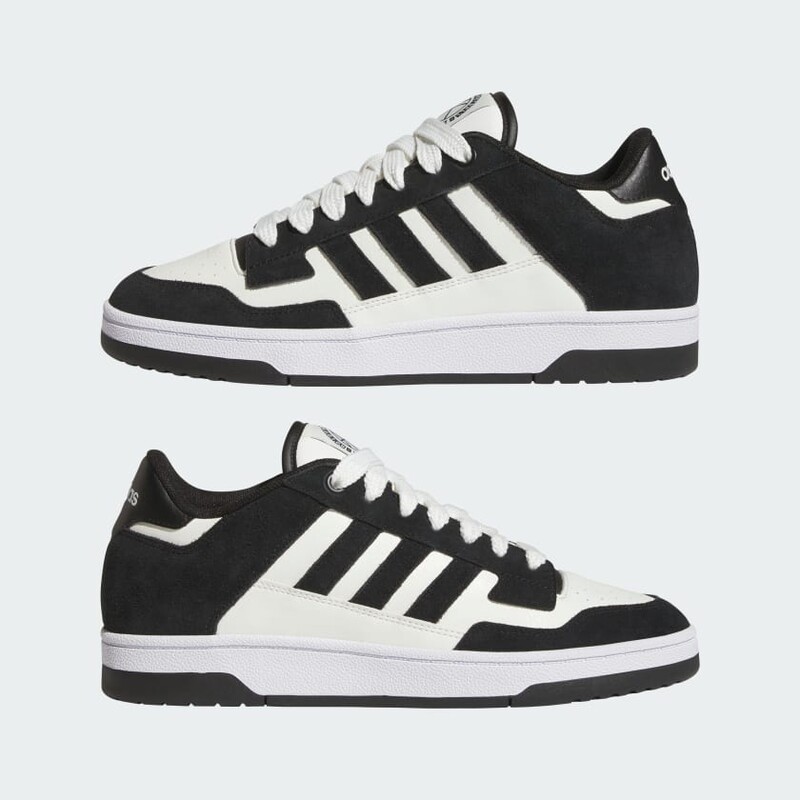 adidas Rapid Court Low "Black/White" | JP5255