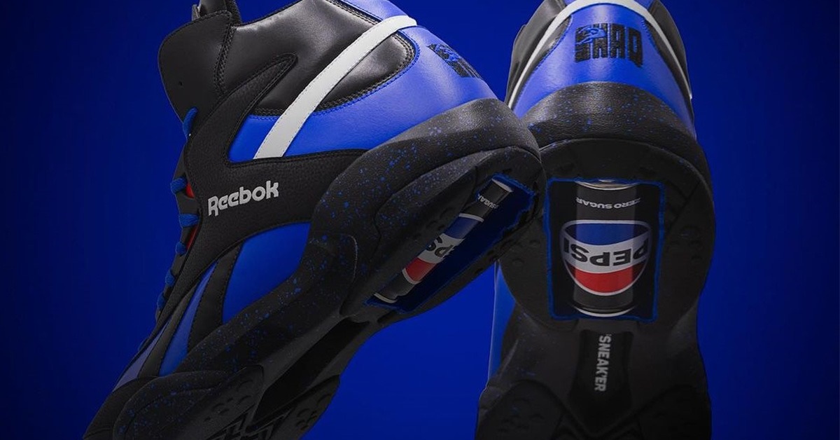 Shaq and Pepsi Celebrate 32 Years with Exclusive Reebok Shaq Attaq Custom Sneakers