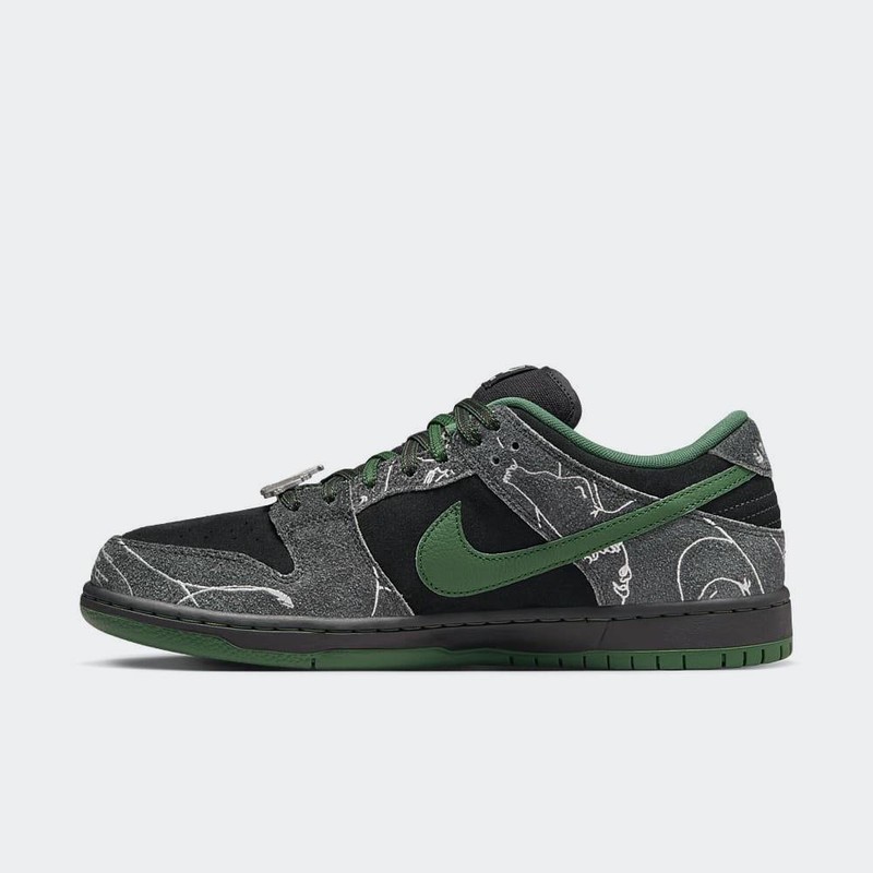 There Skateboards x Nike SB Dunk Low "Gorge Green" | HF7743-001