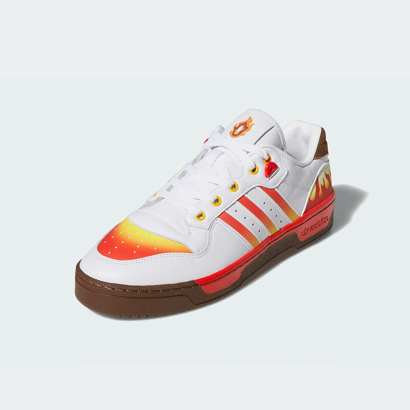 Demon Slayer x adidas Rivalry Low "Rengoku" | JI3310