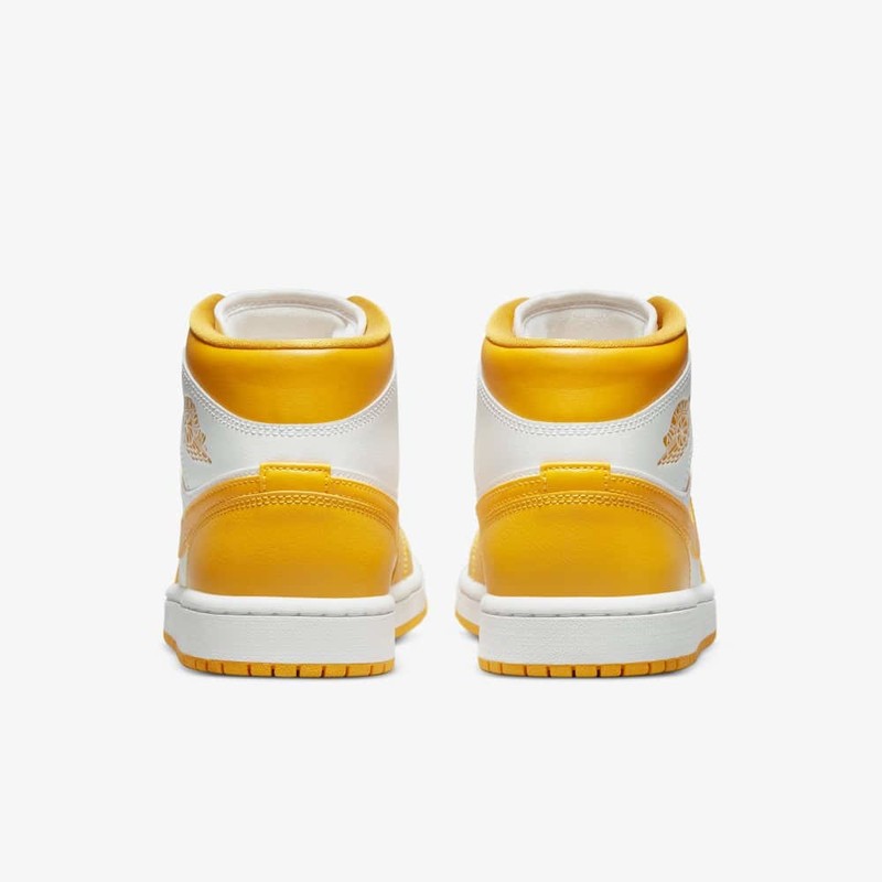 Air Jordan 1 Mid White/Yellow | BQ6472-117