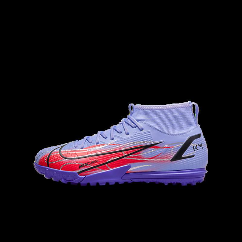 Nike Kylian Mbappé x Mercurial Superfly 8 Academy TF GS 'Flames' | DB0935-506
