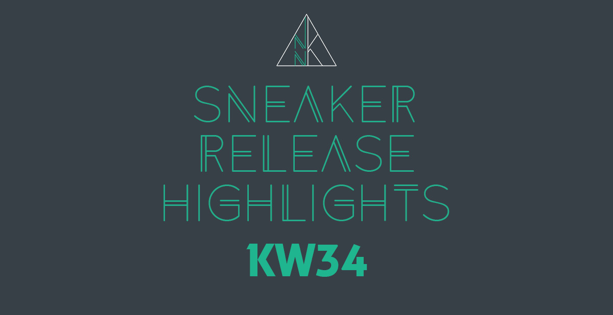 Die besten Sneaker Releases für die KW 34