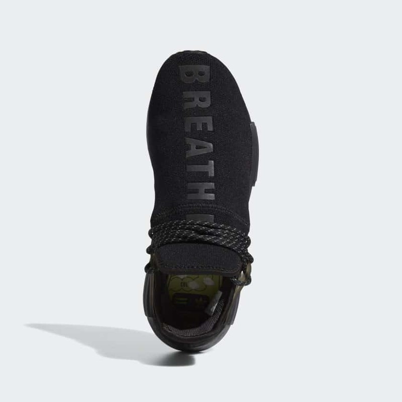 Pharrell Williams x adidas NMD HU Triple Black | GX2487