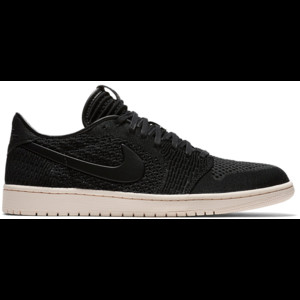 Jordan 1 shop low flyknit black