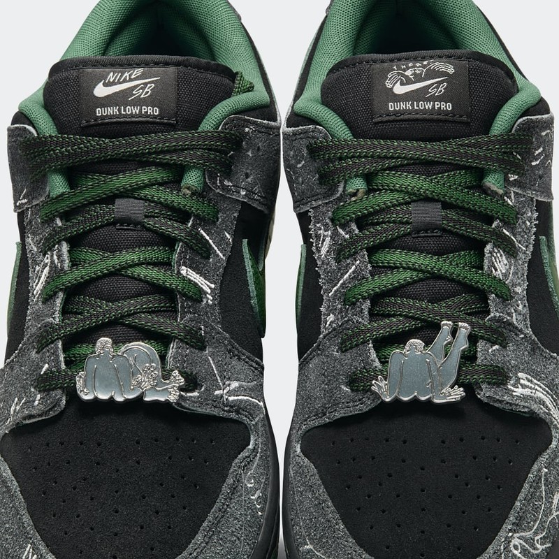 There Skateboards x Nike SB Dunk Low "Gorge Green" | HF7743-001