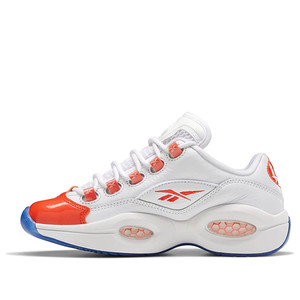 Kids Reebok Question Patent Low J 'Vivid Orange' White | FY2344