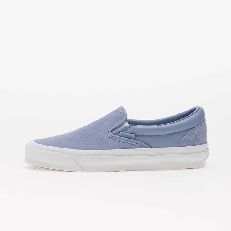 Vans leather suede slip clearance on