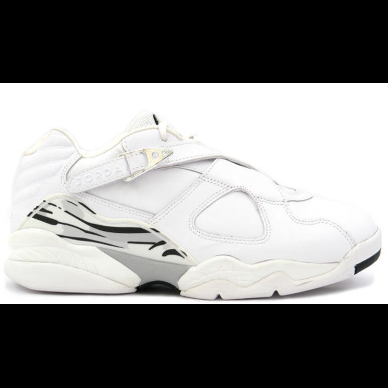 Jordan 8 Retro Low White Metallic Silver | 306157-101