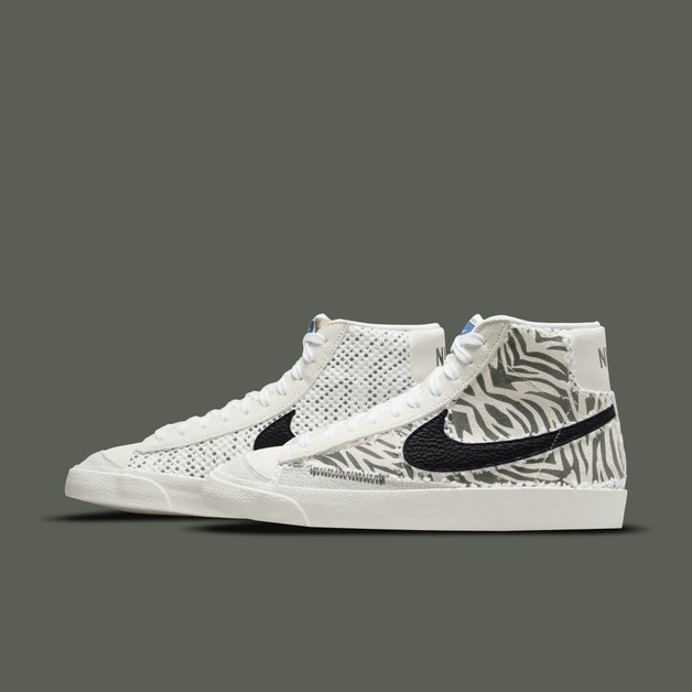 Upcoming Nike Blazer Mid '77 Hides a Wild Zebra Pattern