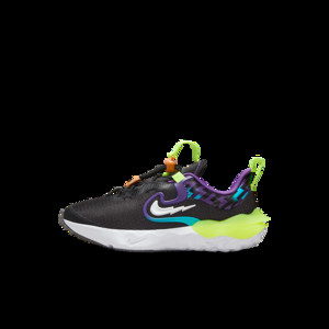 Nike Run Flow PS 'Black Teal Nebula Volt' | DZ4489-001