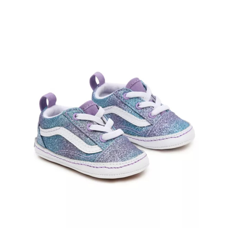 VANS Ombre Glitter Old Skool Crib Baby VN0A3U8KABN Grailify