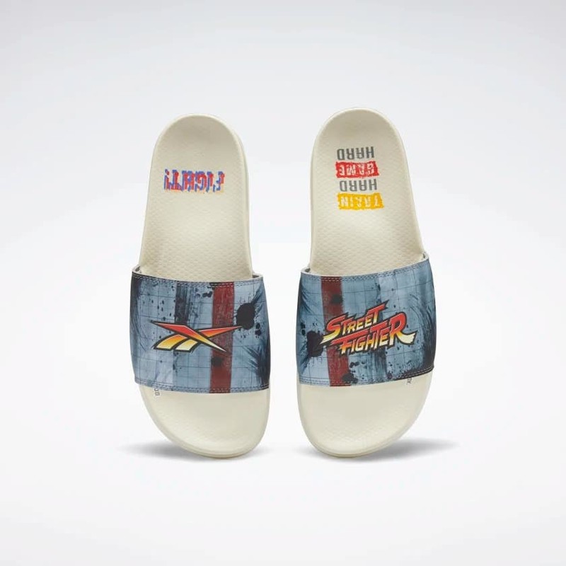 Street Fighter x Reebok Classic Slides Training Mode | HR0591