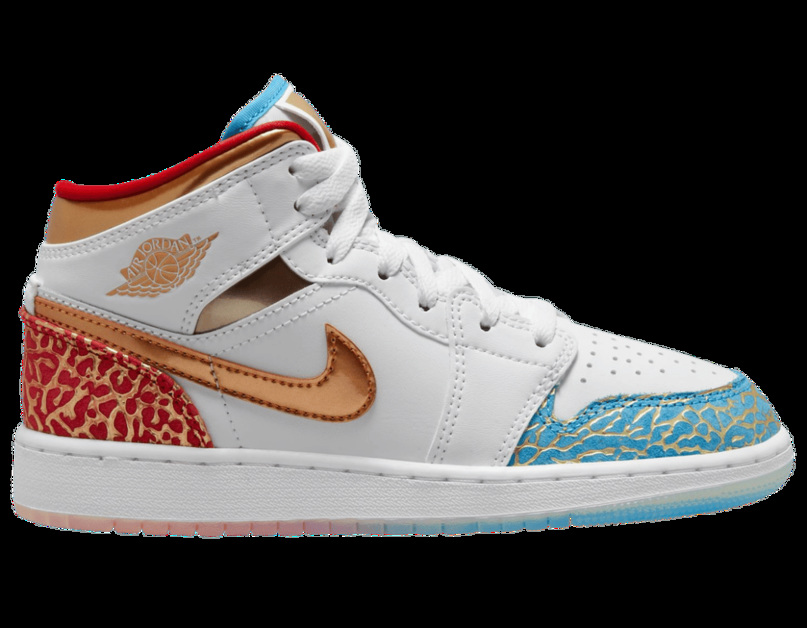 Air Jordan 1 Mid GS „UNC to Chicago“: Eine Hommage an Michael Jordans Reise von Chapel Hill nach Chicago