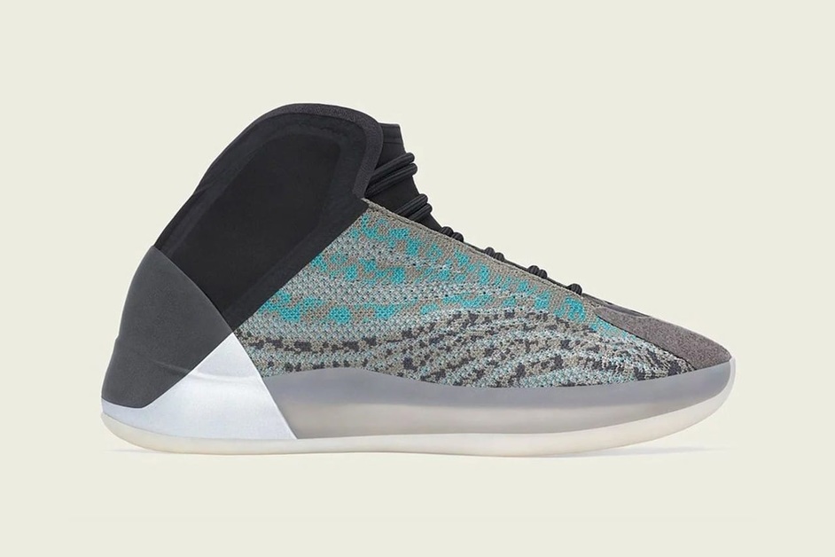 First Look: adidas Yeezy QNTM "Teal Blue"