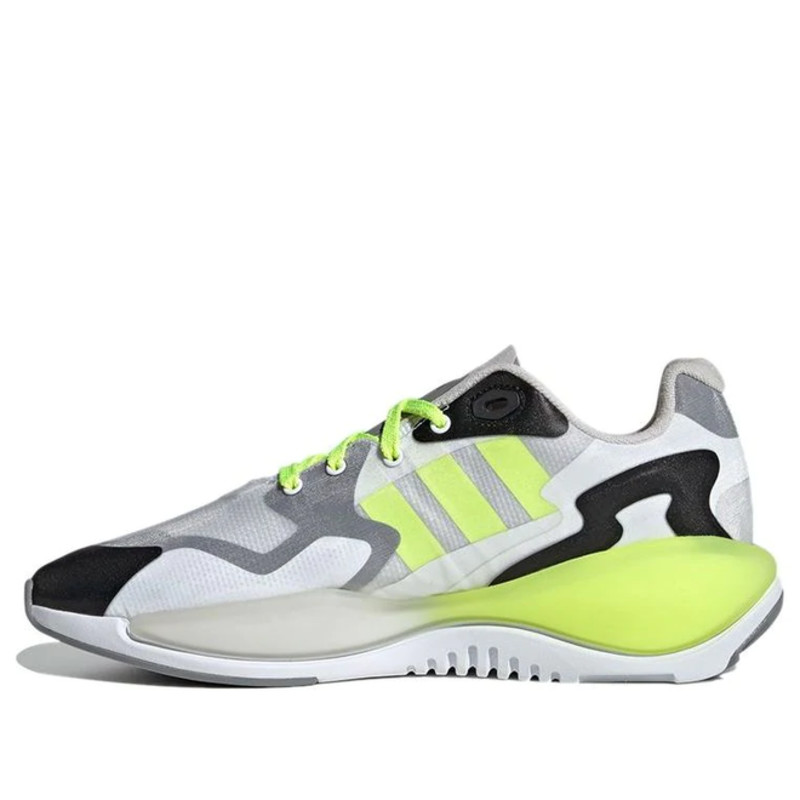 adidas shoes ZX Alkyne ' Solar Yellow' Cloud White/Solar Yellow/Core Black Marathon Running | FX6227