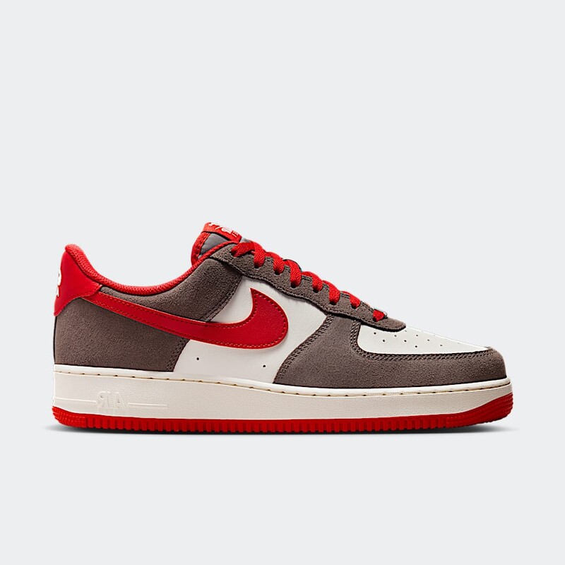 Nike Air Force 1 Low "Baroque Brown/University Red" | FQ8714-201