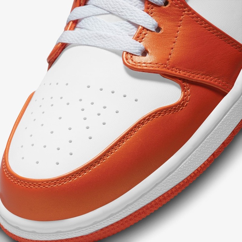 Air Jordan 1 Mid White Orange | DM3531-800