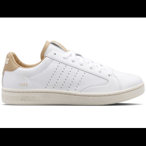 K-SWISS MENS LOZAN KLUB LTH WHITE/TAN | 07263-150-M