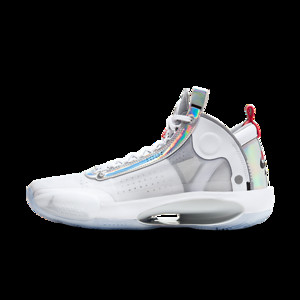 Air Jordan 34 PF White Basketball | BQ3381-101