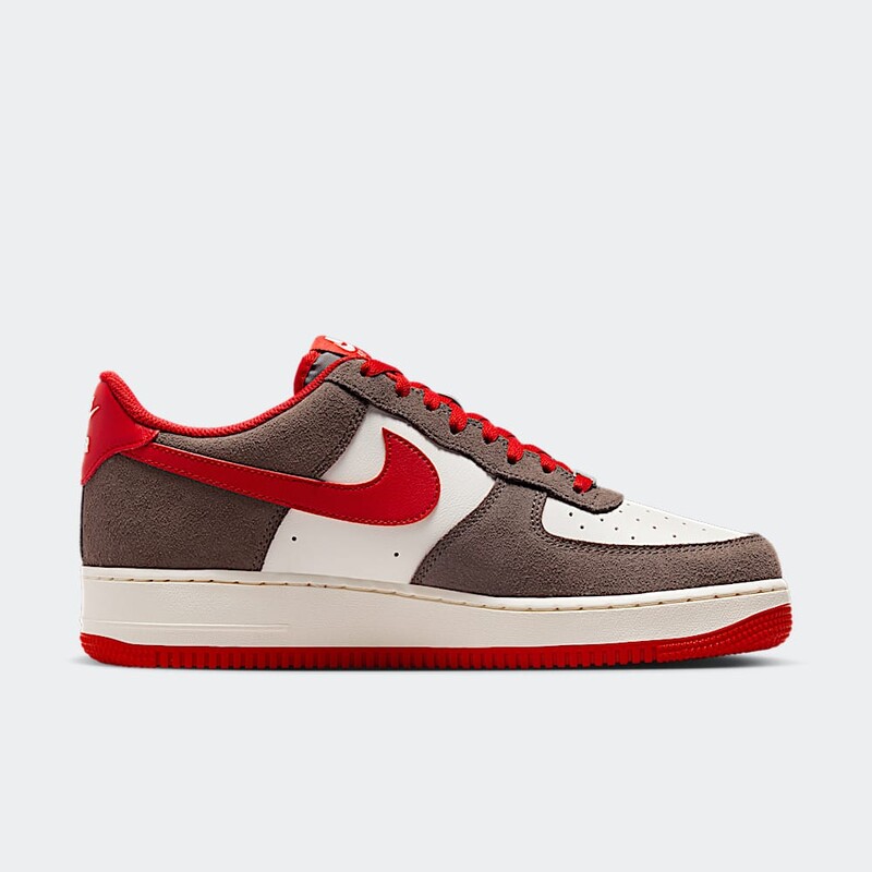 Nike Air Force 1 Low "Baroque Brown/University Red" | FQ8714-201