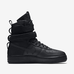 Nike SF Air Force 1 HI Triple Black | 857872-002