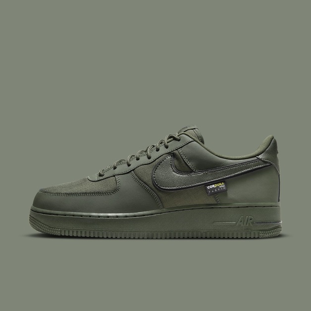 Nike Air Force 1 Now with Cordura Material and "Cargo Khaki" Colourway