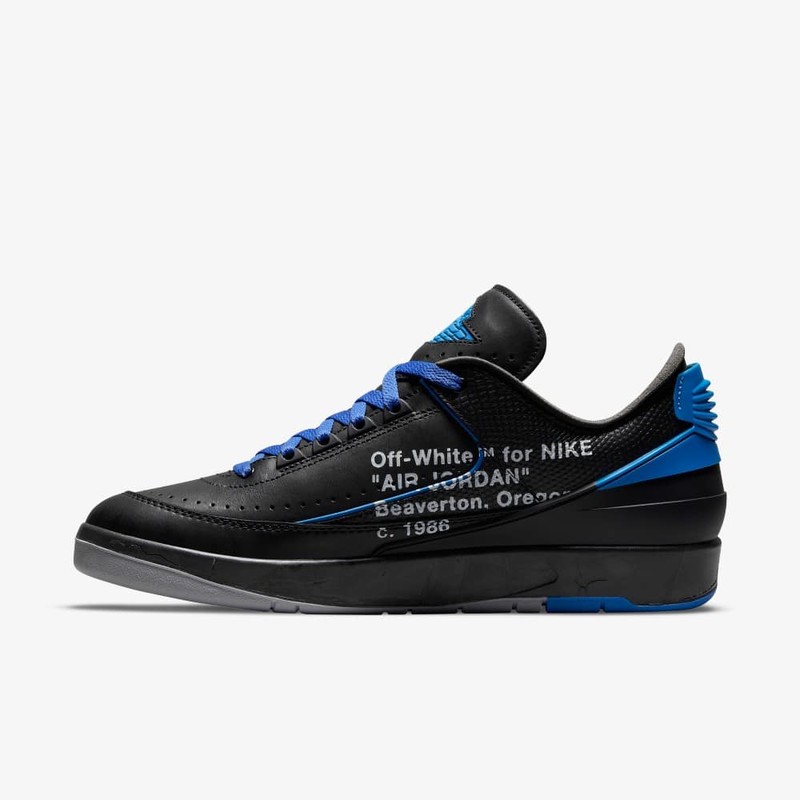 Off-White x Air Jordan 2 Low Black | DJ4375-004