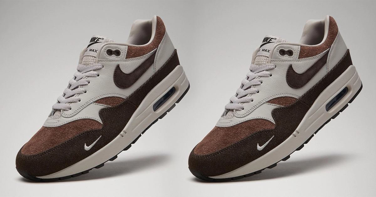 size? kündigt einen braunen Nike Air Max 1 an