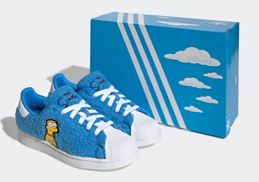 Marge’s Haare inspirieren den The Simpsons x adidas Superstar