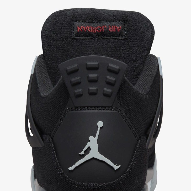 Air Jordan 4 Black Canvas - Sneakers DH7138-006