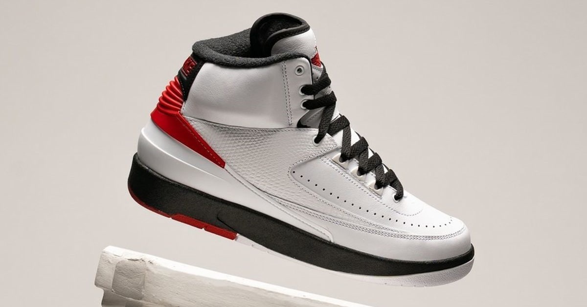 Der Air Jordan 2 „Chicago“ ist noch immer online