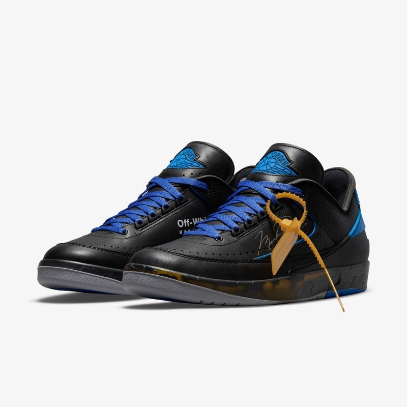 Off-White x Air Jordan 2 Low Black | DJ4375-004